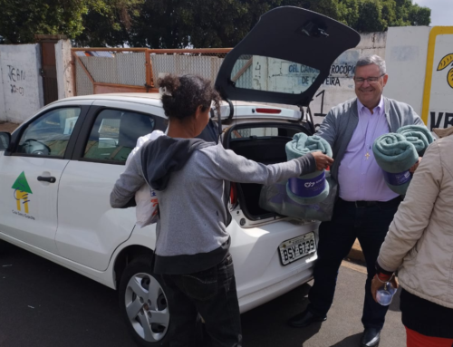 Doação de Cobertores – Gestos que aquece não apenas corpos, mas também corações!